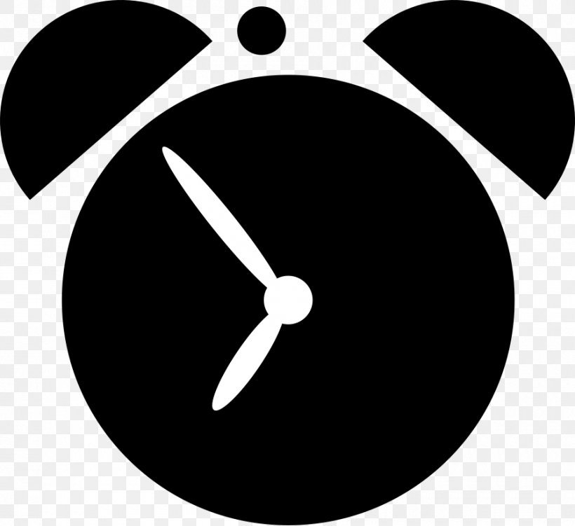 Alarm Clocks Clip Art, PNG, 900x825px, Alarm Clocks, Black.