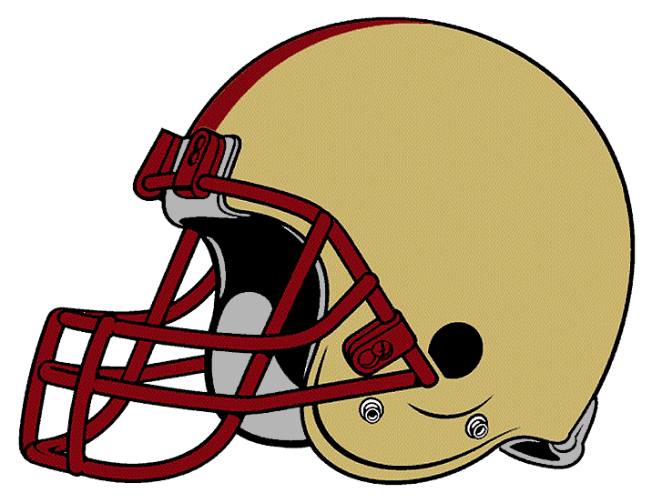 College Football Helmet Clip Art free image.