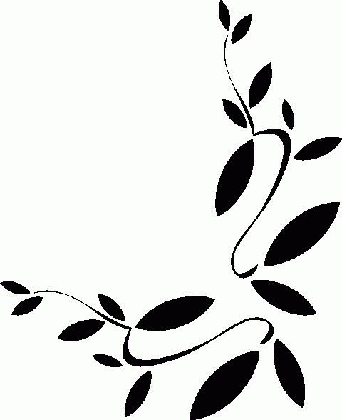 1060 Corner Border free clipart.