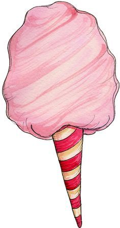 533 Cotton Candy free clipart.