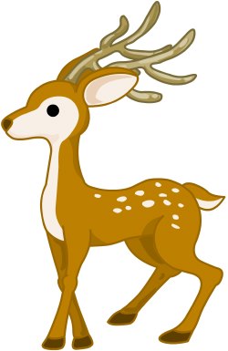 Free deer clipart images.