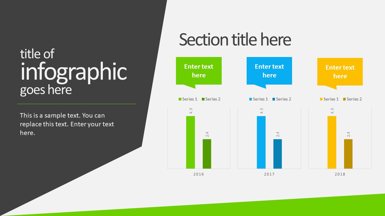 Free Animated Business Infographics PowerPoint Template.