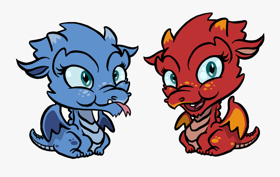 Cute Dragons Chibi Kids Clipart Png , Free Transparent.
