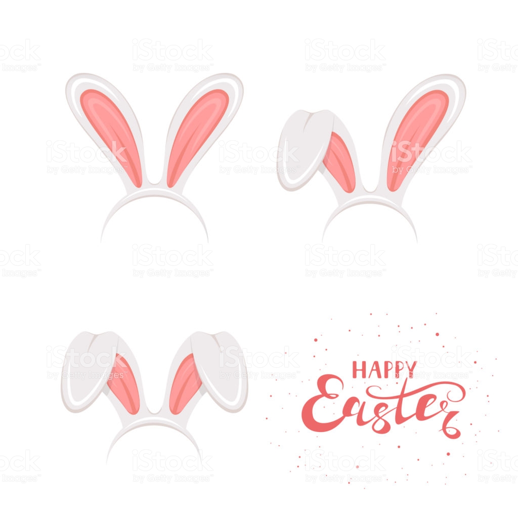 Bunny Ears Model Download : Woman In Underwear With Bunny Ears Stock