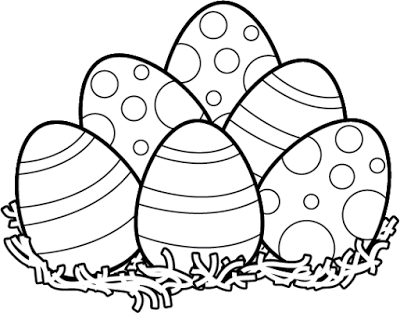Free Easter Egg Black And White Clipart, Download Free Clip.