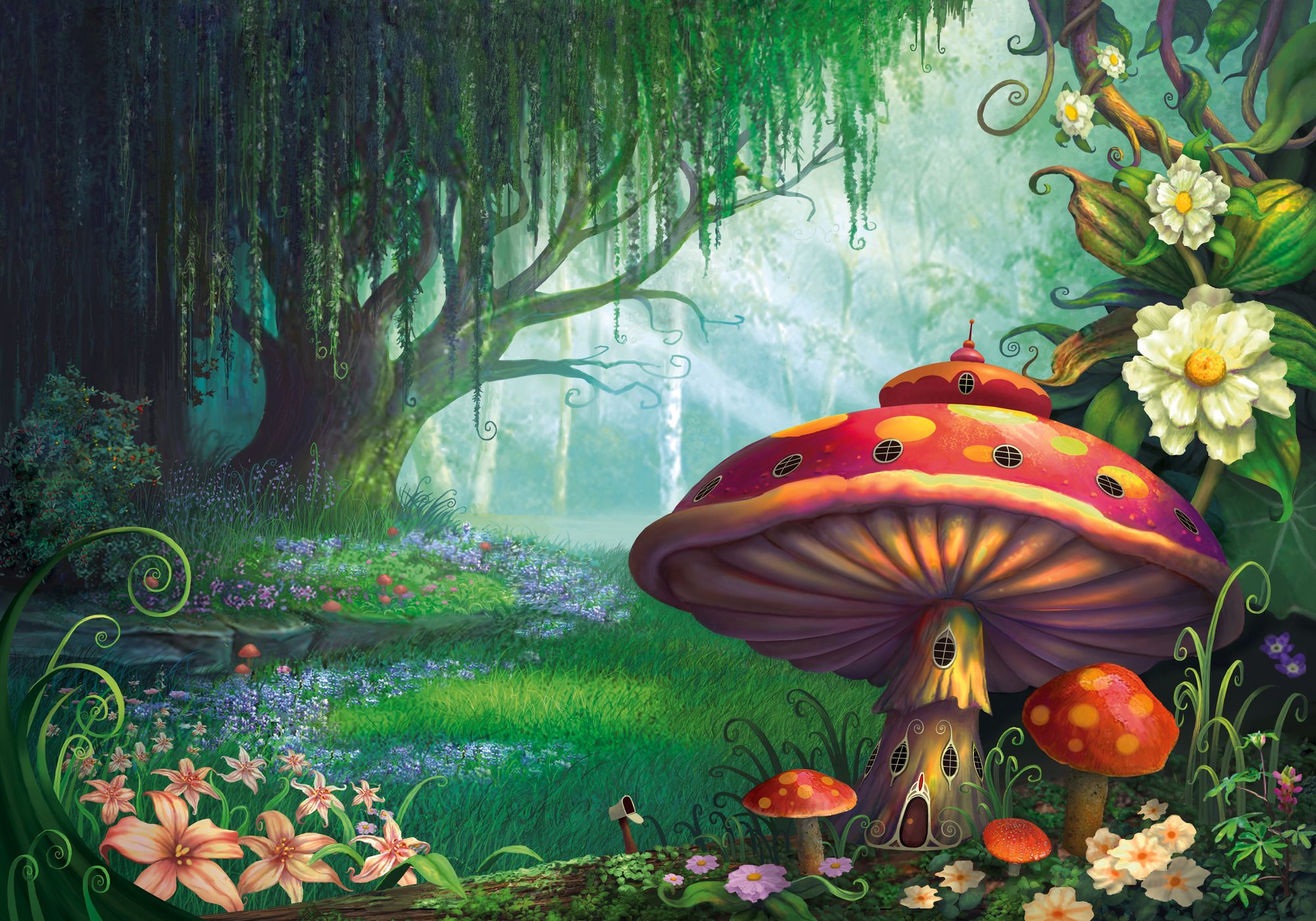 Enchanted forest clipart 4 » Clipart Station.