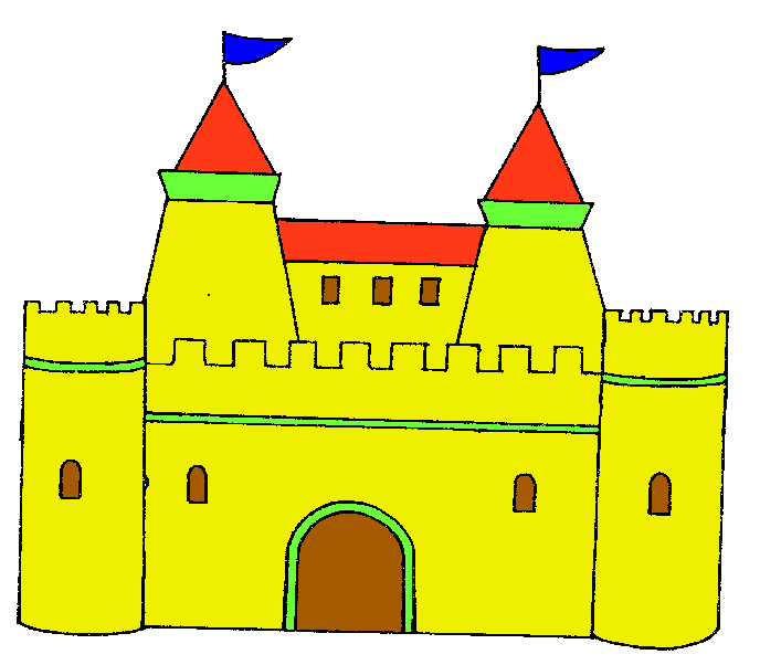 Fairytale Castle Clipart.