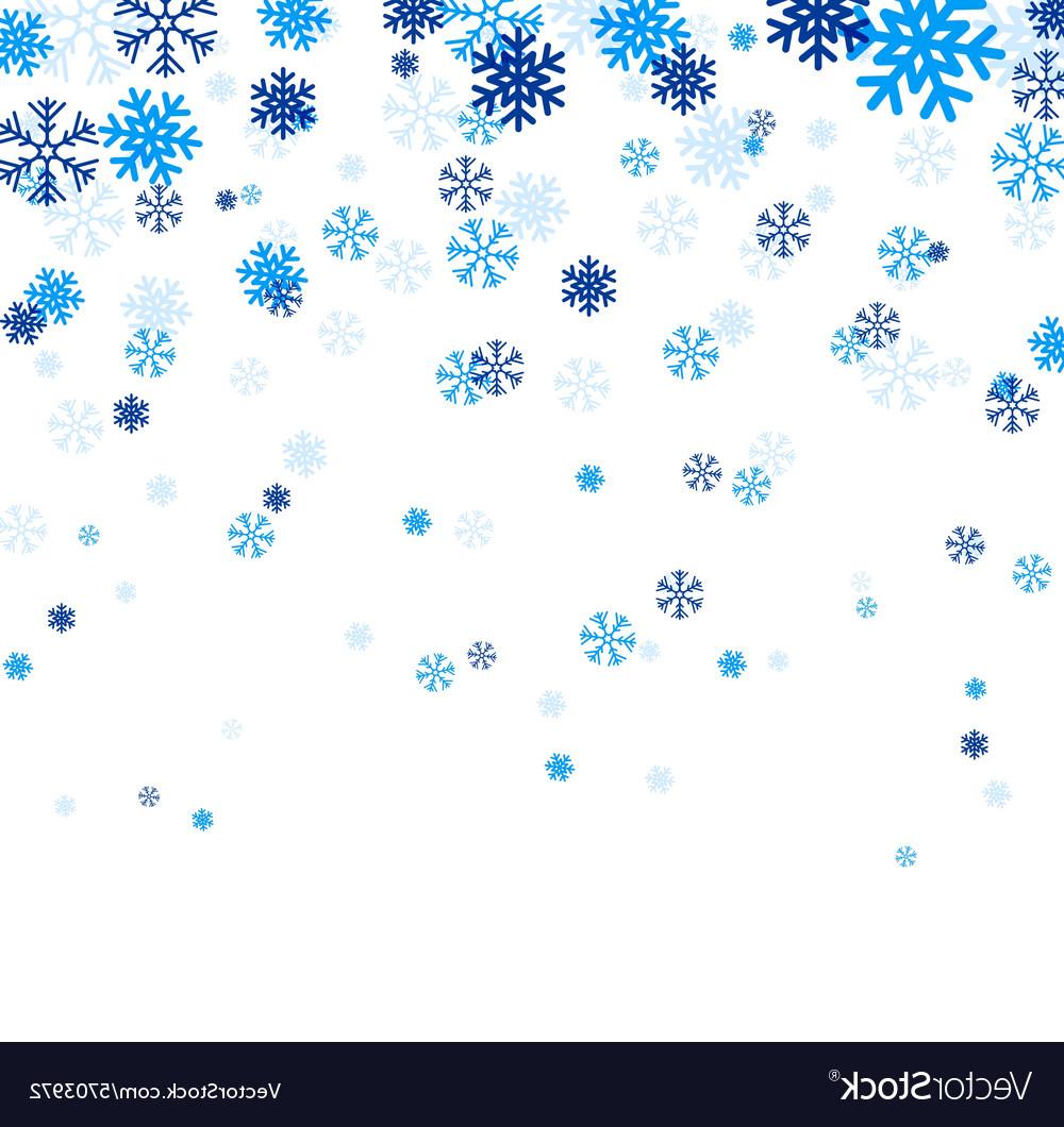 Best Falling Snowflake Vector Design » Free Vector Art.