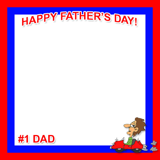 Father's Day Border Clipart.