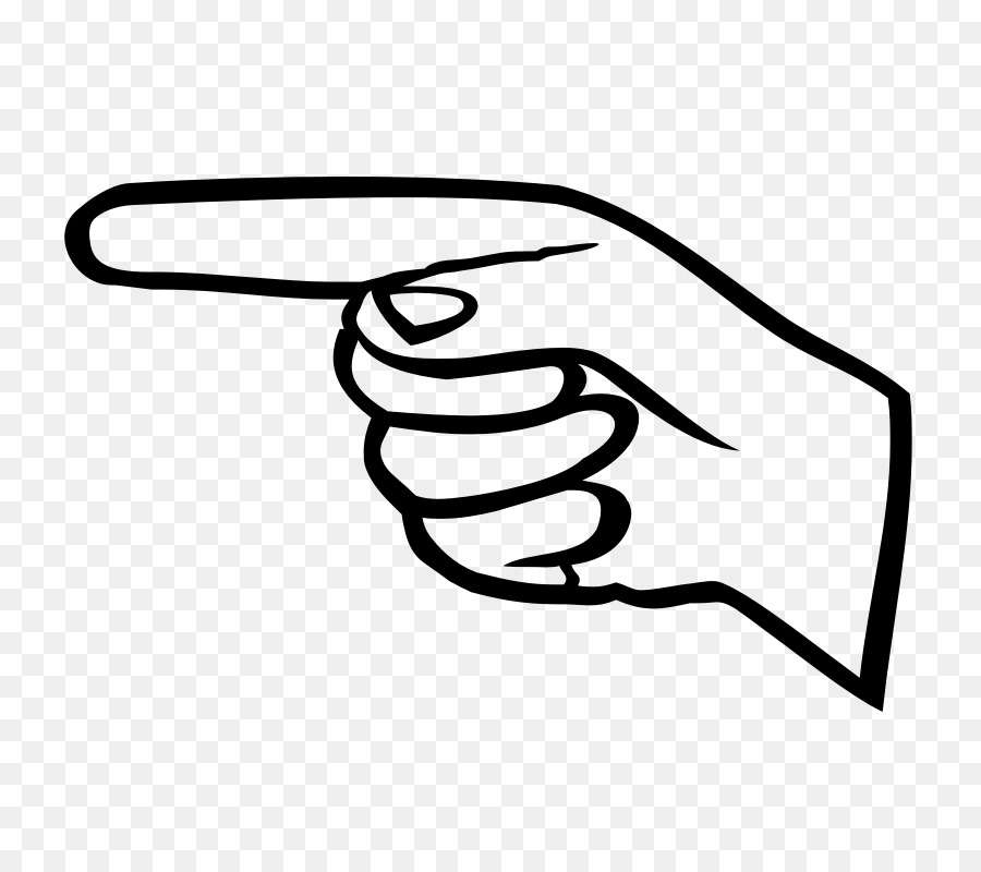 Pointing Finger Clipart.