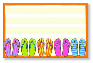 Flip Flop Clipart Borders.