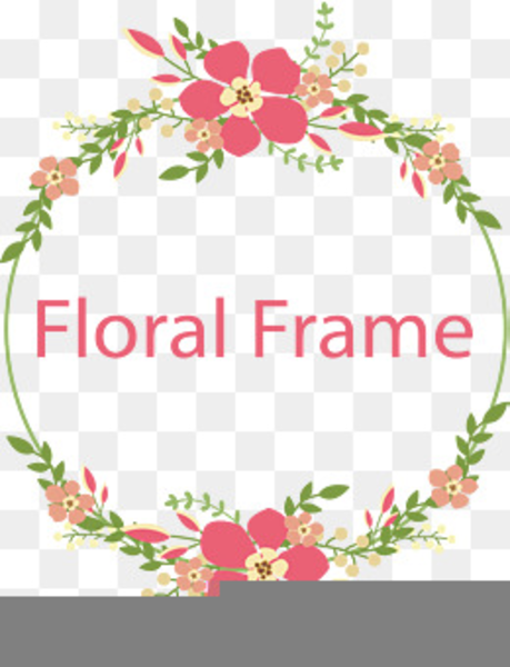 Free Floral Border Clipart.