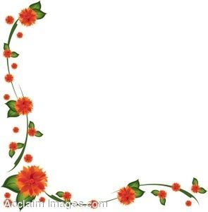 These free Flowers fruit and flower clip art and border.
