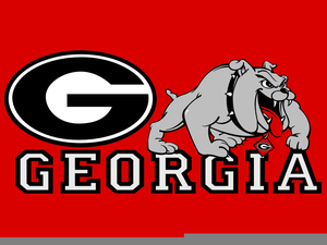University Of Georgia Bulldog Clipart.
