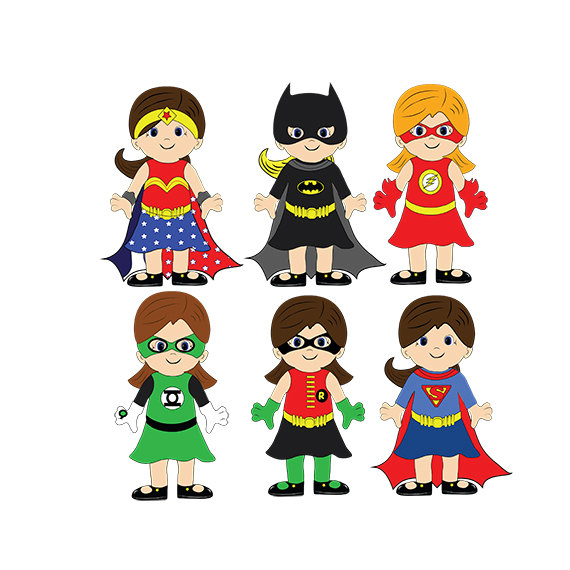 241 Supergirl free clipart.