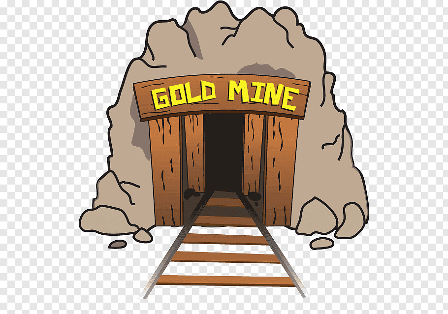 Gold mine, Gold mining Coal mining, mines free png.