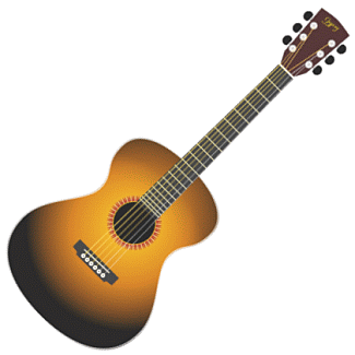 Acoustic guitar clipart free images.