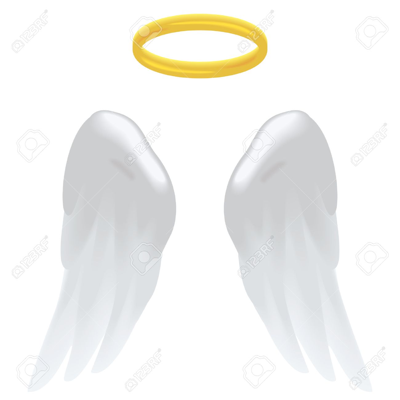 11896 Angel free clipart.