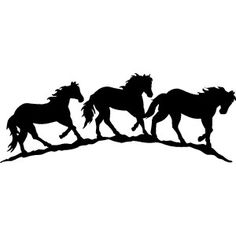 Free Horse Silhouette Clipart.