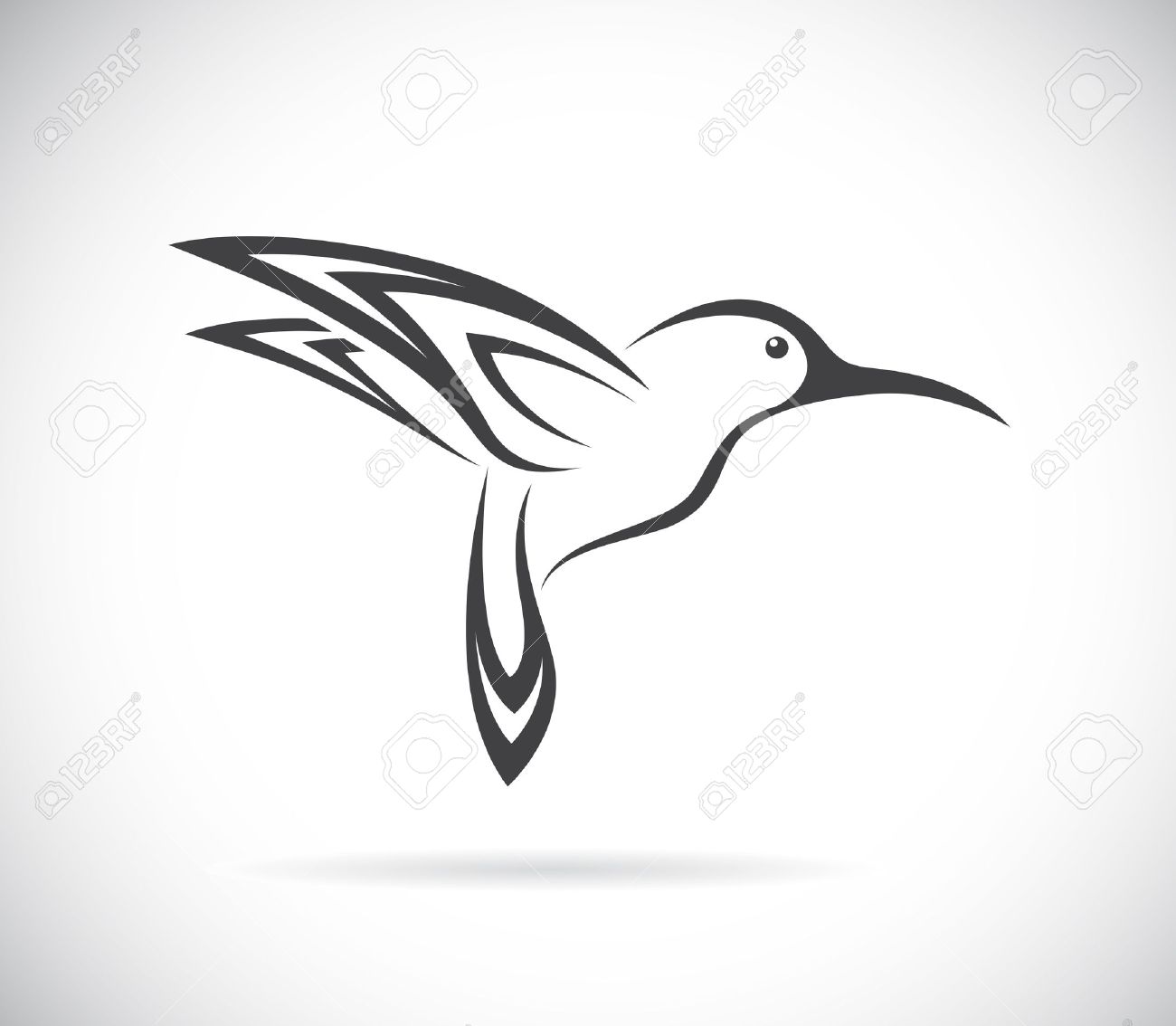 free hummingbird clipart black and white 10 free Cliparts | Download ...