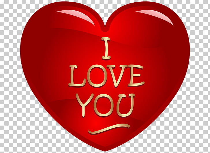 Love Heart , I love you PNG clipart.