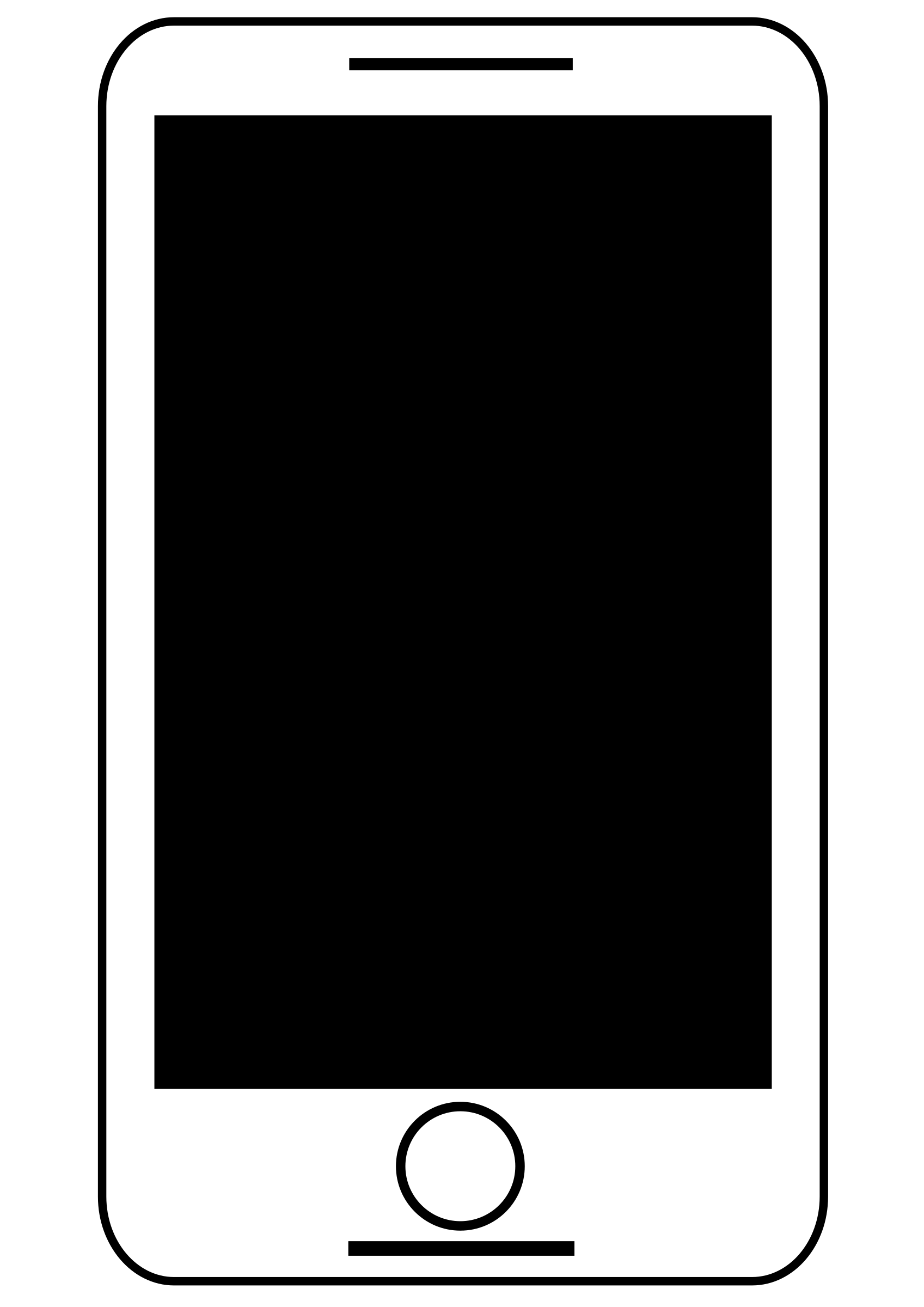 black and white phone clipart 10 free Cliparts | Download images on