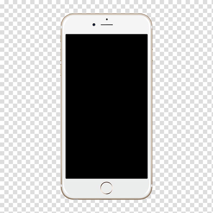Gold iPhone 6 displaying black screen, iPhone 4 iPhone 5.