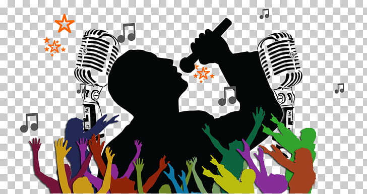 Microphone Karaoke Bar Graphic design, microphone PNG.