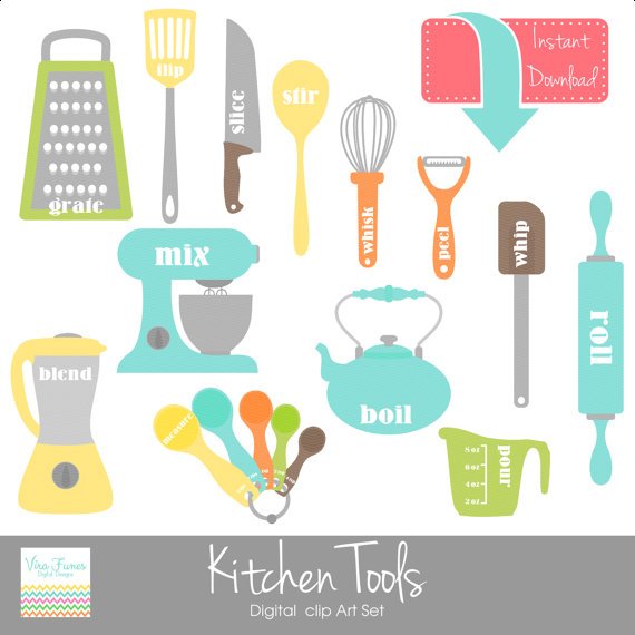 Free kitchen utensils clipart 1 » Clipart Portal.