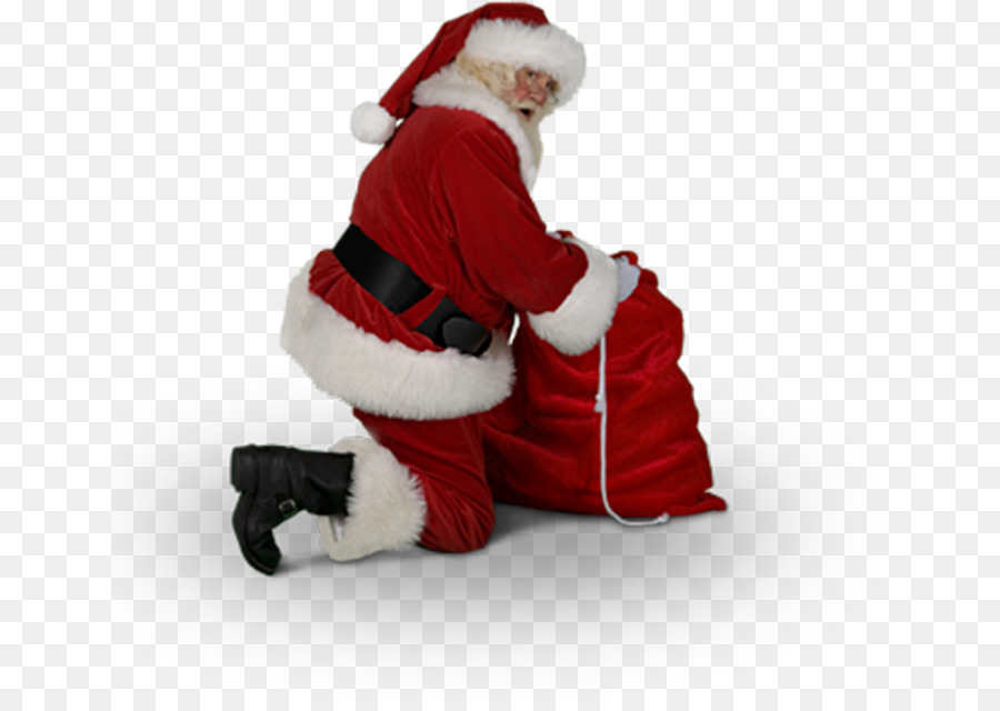 Kneeling Santa Png & Free Kneeling Santa.png Transparent.