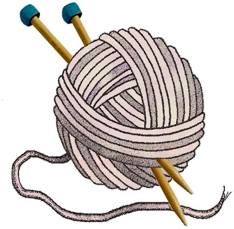 Knitting Clip Art.