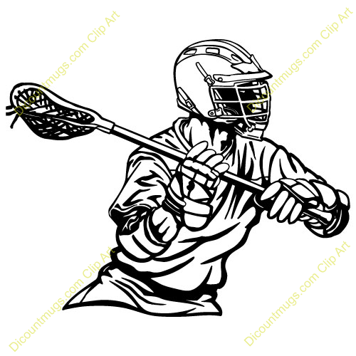 Lacrosse Clipart Vector.