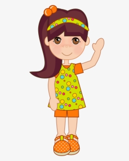 Free Little Girl Clip Art with No Background.