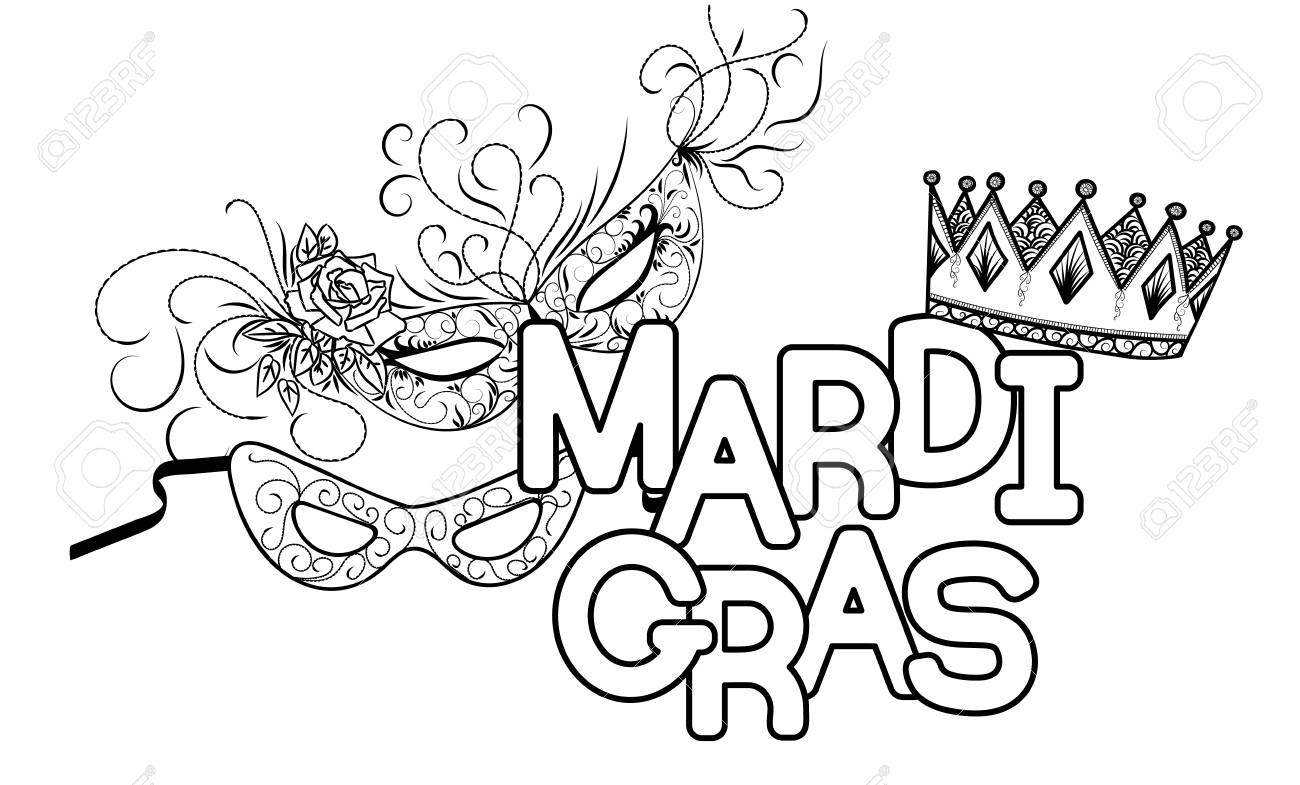 free mardi gras clip art black and white 10 free Cliparts | Download