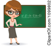 Math Teacher Clipart.