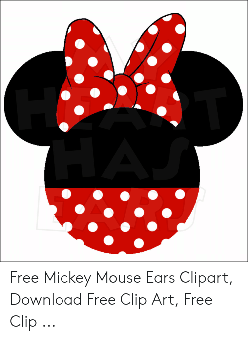 Free Mickey Mouse Ears Clipart Download Free Clip Art Free Clip.