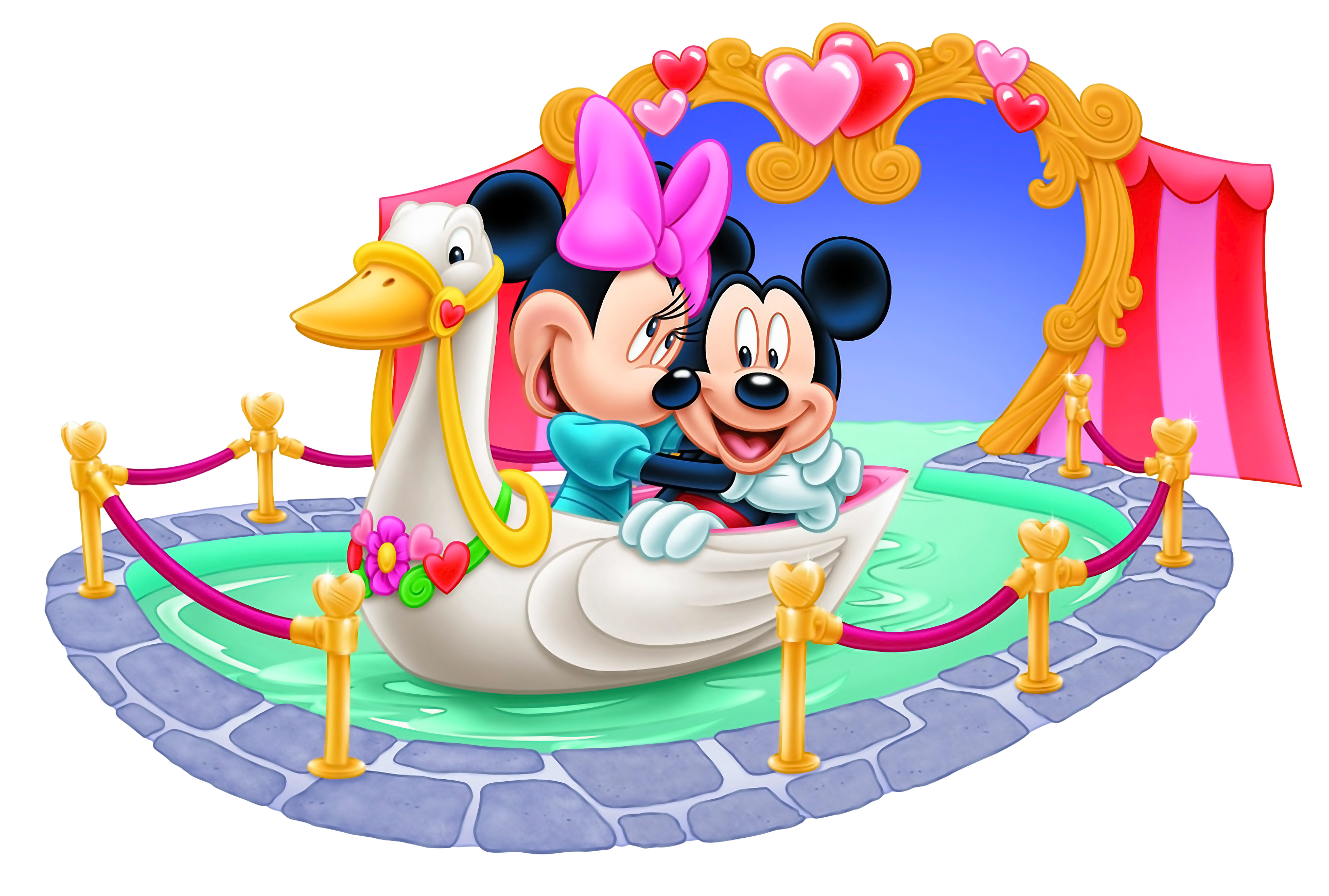 Free Mickey Mouse Valentine Clipart.