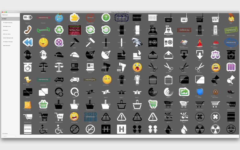 Clipart for iWork and MS Office on the Mac App Store.