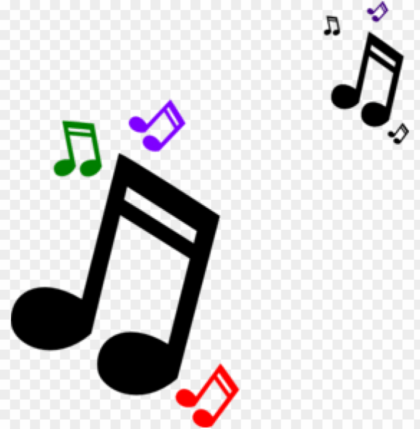 image free colorful music staff clipart.