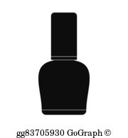 Nail Polish Bottle Clip Art.