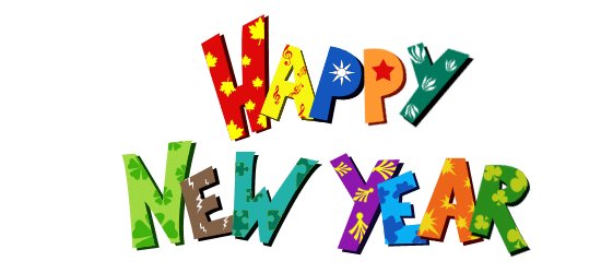 New Year Clipart 2012.
