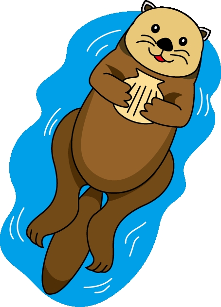 Otter Clipart Free.