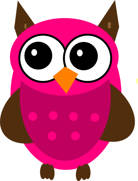 Baby Shower Pink Owl Clip Art at Clker.com.