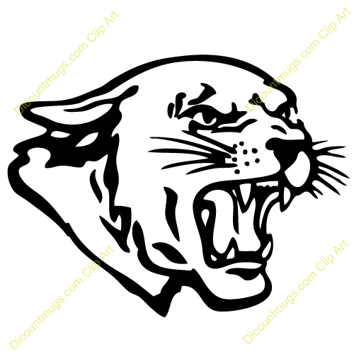 1815 Panther free clipart.