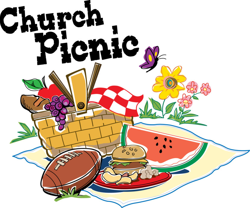 Church picnic clip art.