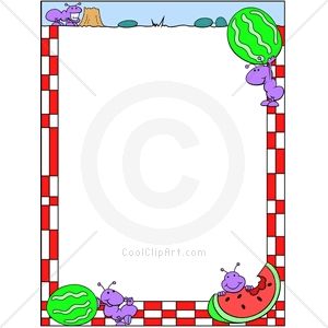 free picnic clipart borders - Clipground