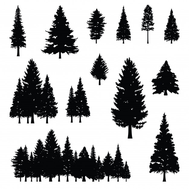 Download free pine tree silhouette clipart 10 free Cliparts | Download images on Clipground 2021