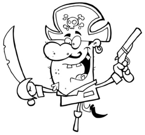 Free Pirate Clipart Image 0521.