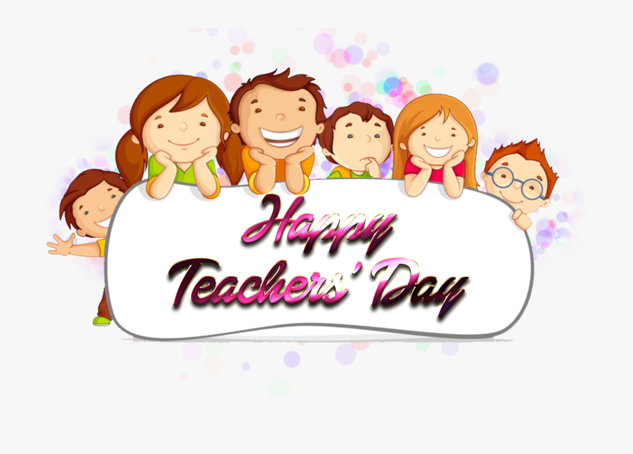 Happy Teachers' Day Download Free Png.