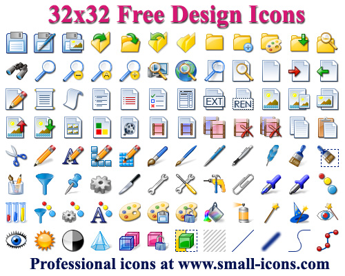 32x32 Free Design Icons.